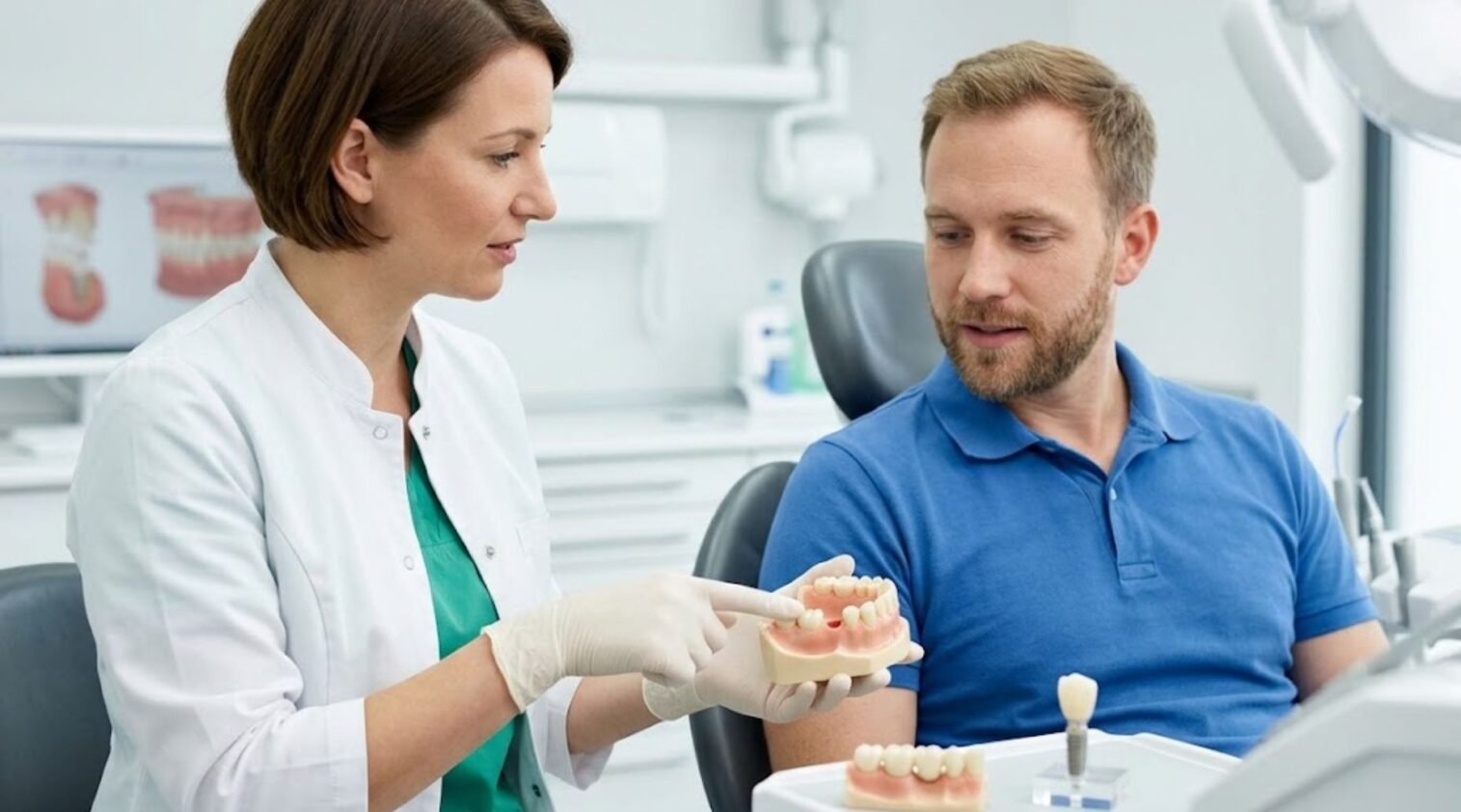 Replacing a Single Missing Tooth: Dental Bridge vs. Zirconia Implant in St. Cloud, FL